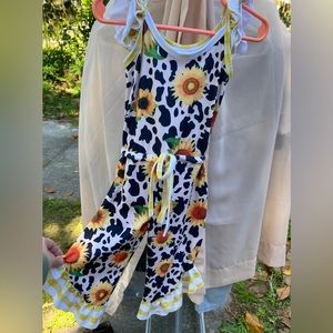 Sunflower romper